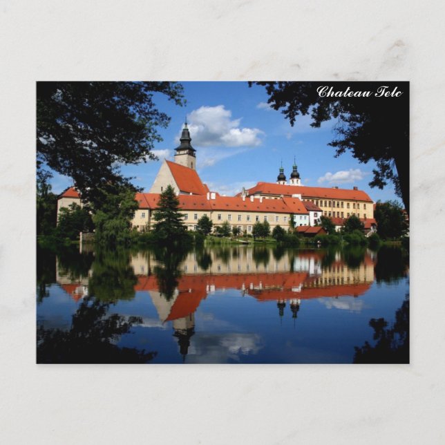 Postal Postcarta de Chateau Telc (Anverso)