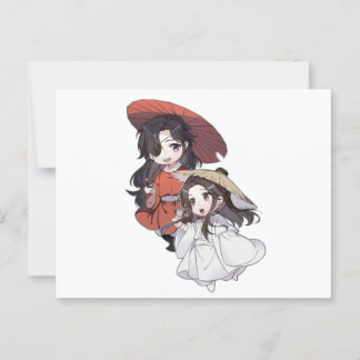 Postal Postcarta de Chibi Tgcf