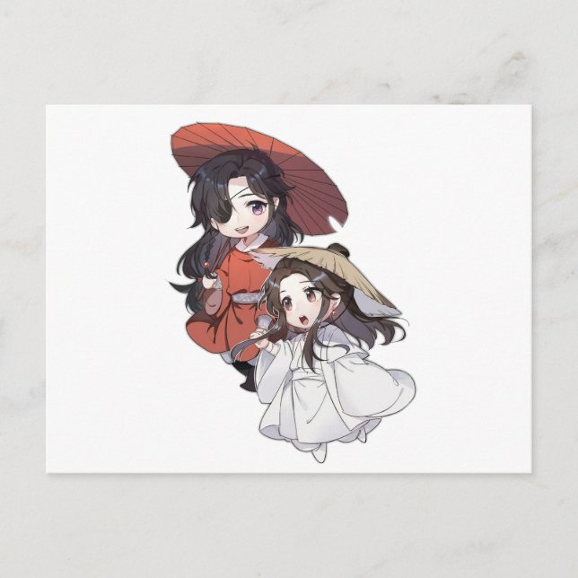 Postal Postcarta de Chibi Tgcf (Anverso)