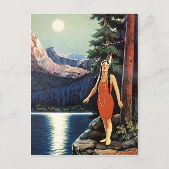 Postal Postcarta de Chicas de calendario de las Madres de (Anverso)