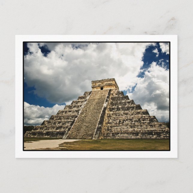 Postal Postcarta de Chichén Itzá (Anverso)