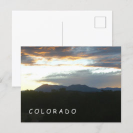 Postal Postcarta de Colorado Sunset