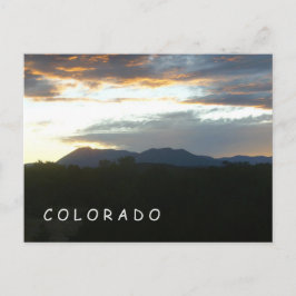 Postal Postcarta de Colorado Sunset