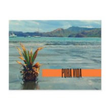 Postcarta de Costa Rica Pura Vida