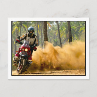 Postal Postcarta de deslizamiento del desierto