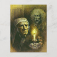 Postcarta De Desplazamiento Y Fantasma