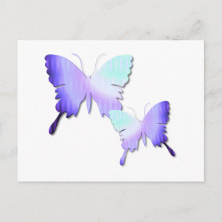 Postal Postcarta de diseño de mariposa