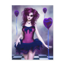 Postcarta de diversión oscura