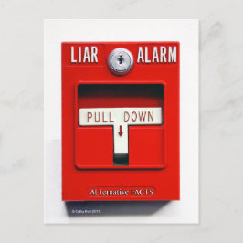 Postal Postcarta de Donald J. Trump sobre el incendio de