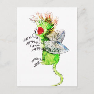 Postal Postcarta de Dragon Fly