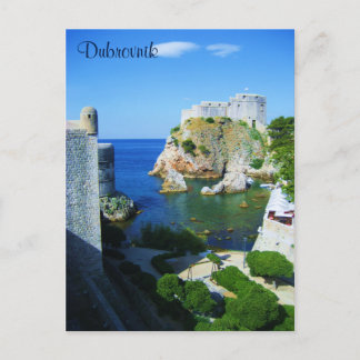 Postal Postcarta de Dubrovnik Croacia