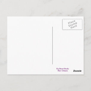 Postal Postcarta de enmascaramiento de Mardi Gras