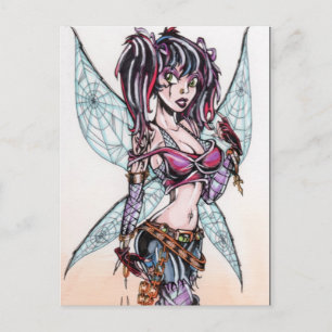 Postal Postcarta de Faerie de tema caliente