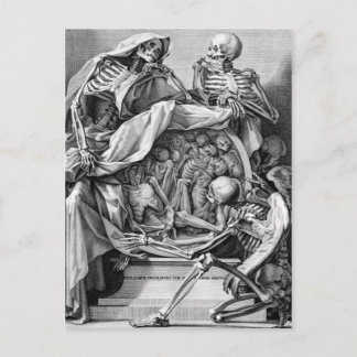 Postal Postcarta de filosofía de la mortalidad