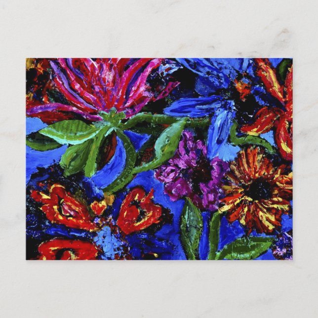 Postal Postcarta de Flora Fantastica (Anverso)