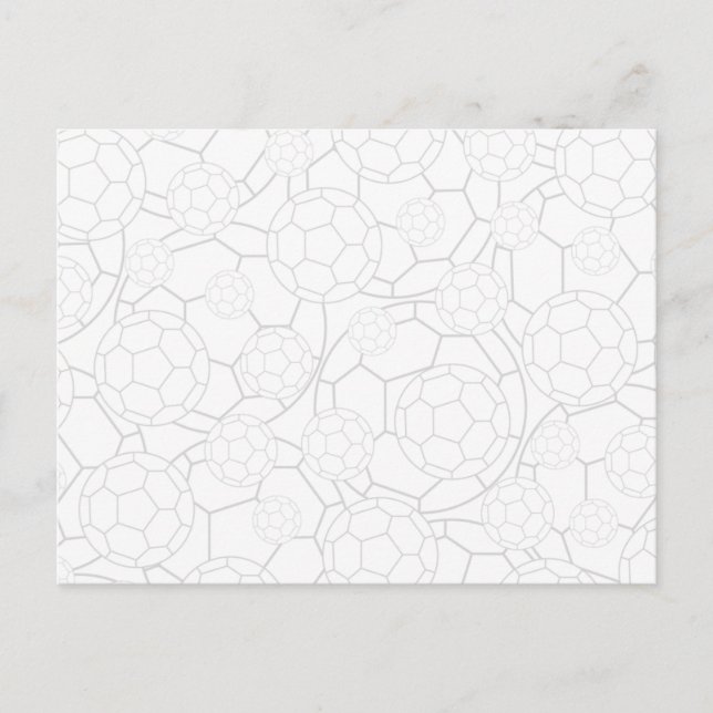 Postal Postcarta de fútbol tonal (Anverso)