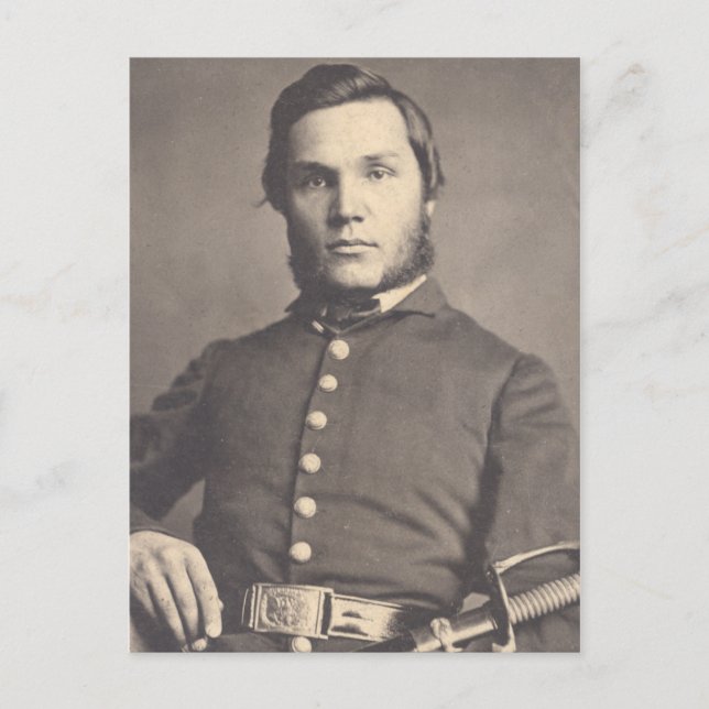 Postal Postcarta de Henry C. McCook sobre la guerra civil (Anverso)