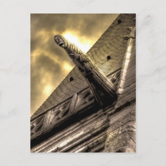 Postal Postcarta de horror gótico
