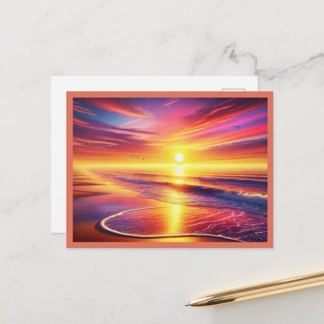 Postal Postcarta de hueco oceánico (Anverso/Reverso In Situ)