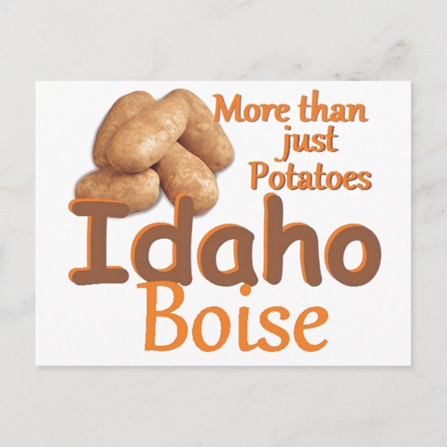 Postal Postcarta de IDAHO (Anverso)