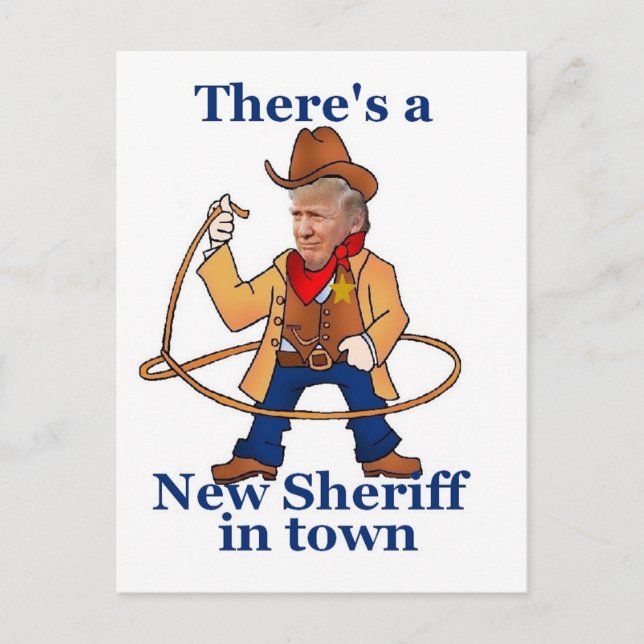 Postal Postcarta de inauguración de TRUMP (Anverso)