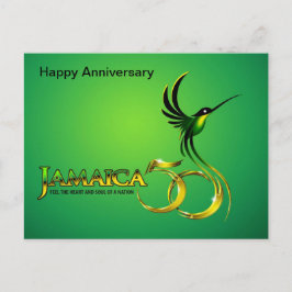 Postal Postcarta de independencia de Jamaica