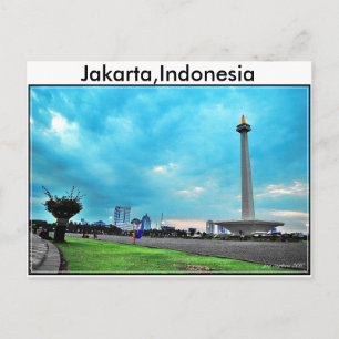 Postal Postcarta de Indonesia