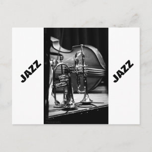 Postal Postcarta de jazz