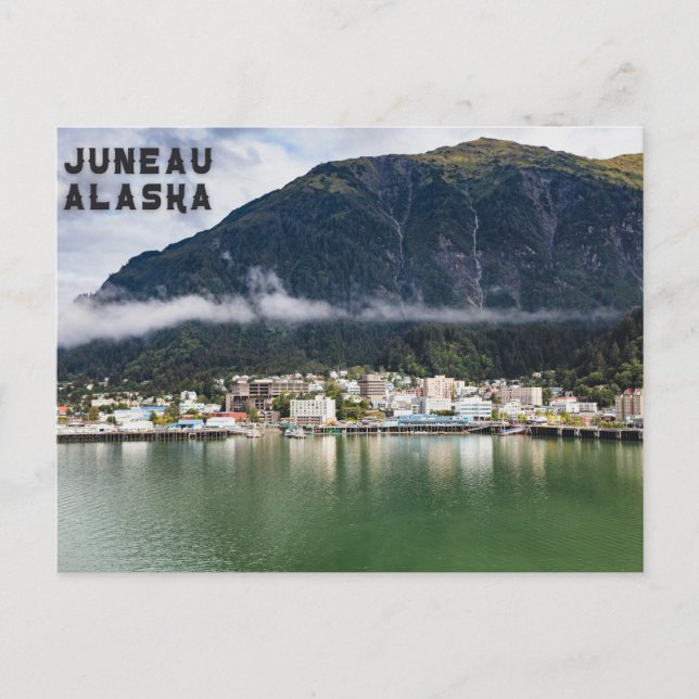 Postal Postcarta de Juneau Alaska (Anverso)