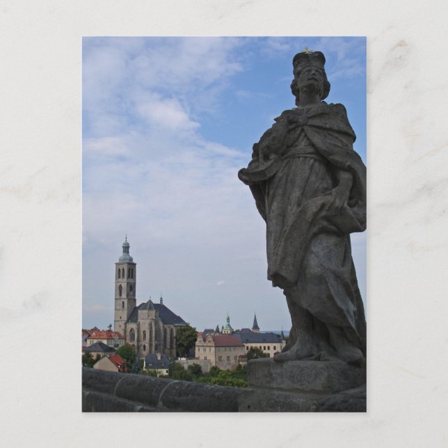Postal Postcarta de Kutná Hora (Anverso)