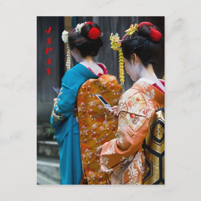 Postal Postcarta de Kyoto (Anverso)