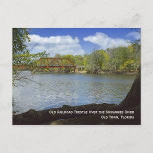 Postal Postcarta de la antigua torre ferroviaria