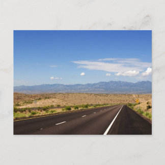 Postal Postcarta de la autopista del desierto