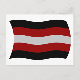 Postal Postcarta de la bandera del satanismo