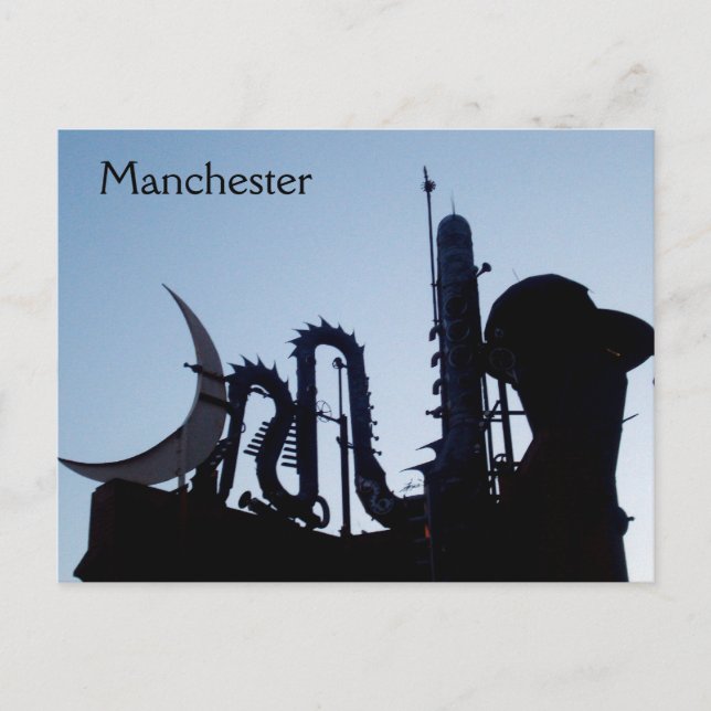Postal Postcarta de la calle Manchester Tib (Anverso)