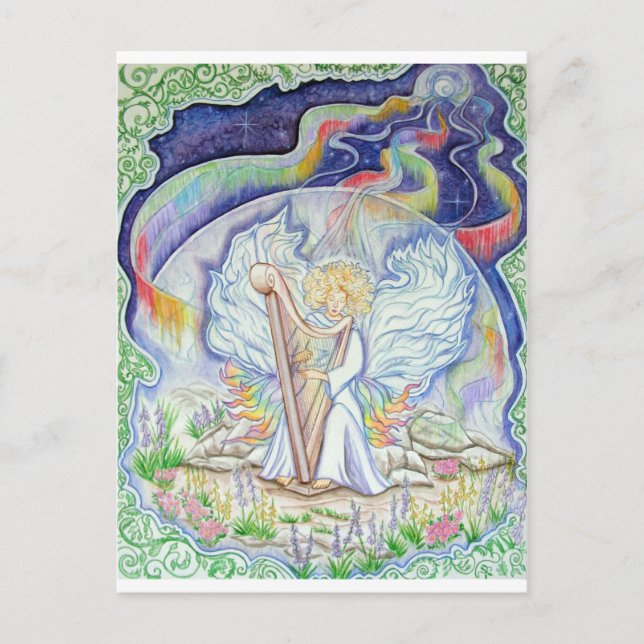 Postal Postcarta de la canción de Aurora (Anverso)
