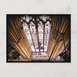 Postal Postcarta de la Catedral de Colonia