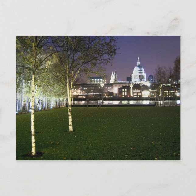 Postal Postcarta de la Catedral de San Pablo (Anverso)