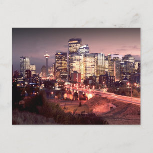 Postal Postcarta de la ciudad de Calgary