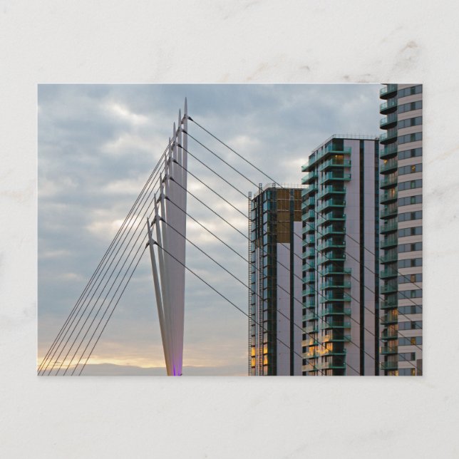 Postal Postcarta de la Ciudad de Medios de Arquitectura d (Anverso)