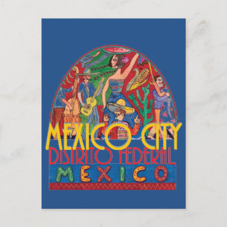 Postal Postcarta de la ciudad de México