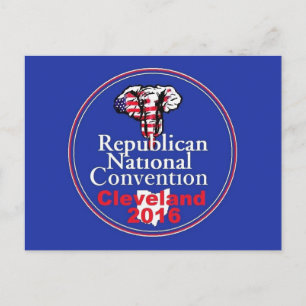 Postal Postcarta de la Convención Republicana 2016