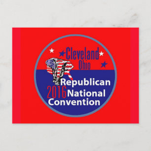 Postal Postcarta de la Convención Republicana 2016