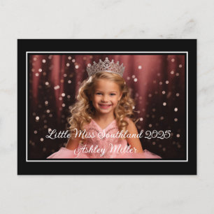 Postal Postcarta de la corona del concurso personalizado