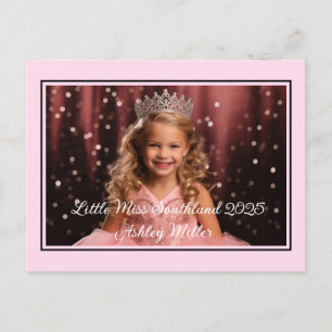 Postal Postcarta de la corona del concurso personalizado