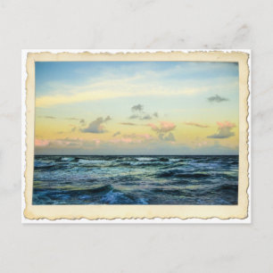 Postal Postcarta de la Costa del Tesoro del Océano Atlánt