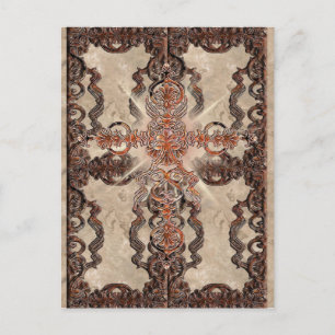 Postal Postcarta de la cruz de roya 2