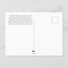 Postal Postcarta de la estatua de Angel Haunted