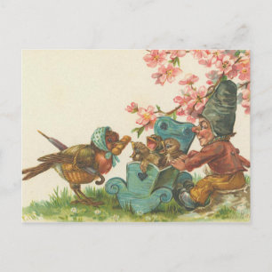 Postal Postcarta de la Faerie de Vintage