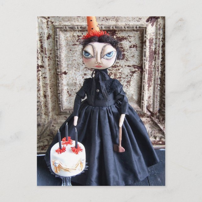 Postal Postcarta de la fiesta de cumpleaños de Lizzie (Anverso)